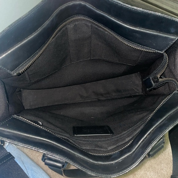 Coach Black Signature Graham Pattern Tote C3232 - Picture 3 of 8